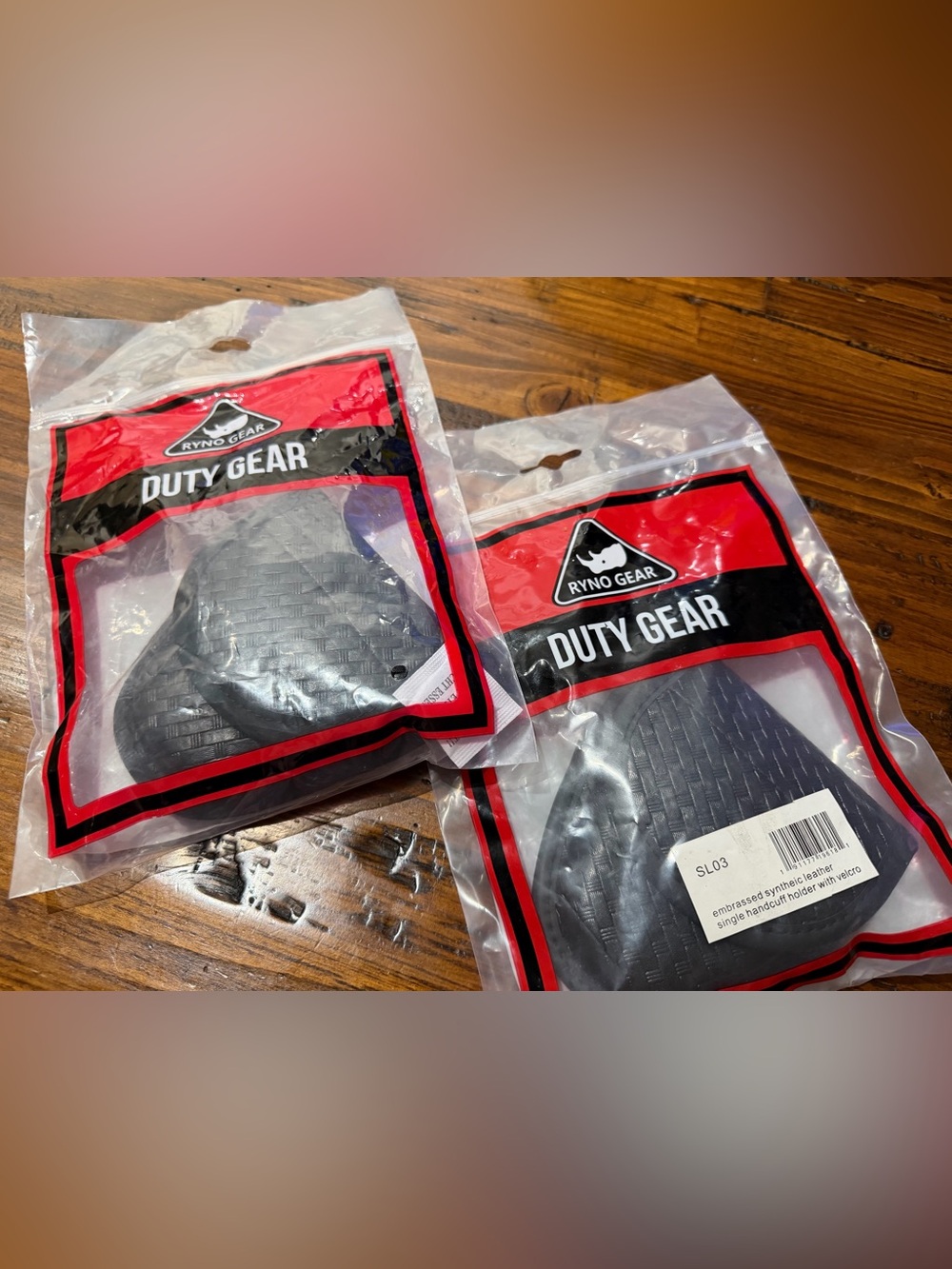Ryno Gear Duty Gear Black handcuff holder